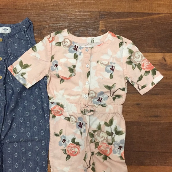 Old Navy Bundle of 3 Girl Jumpsuits Size 4T - Picture 4 of 8